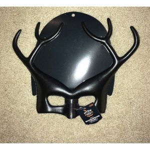 Masquerade Mask OSFM Hyde and Eek! Boutique Antlers Forest Guardian Black
